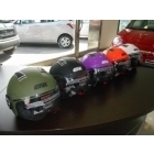 GIVI Air Jet - con Visierino parasole fume' e Visiera esterna - Disponibile in Vari colori metallizzati e opachi. (2 Prese d'aria frontali)