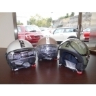 MOMO DESIGN Classic - Caschi Demi Jet - Con visiera esterna e guancette estraibili (Interno fisso). In vari colori metallizzati e opachi.